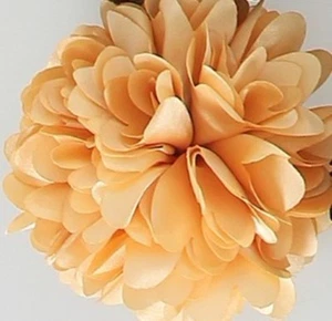 Haarblume SHINY 20 Farben Haarblüte Ansteckblume Stoffblume Brosche Haarspange - Bild 1 von 24