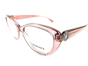 Montura de gafas para mujer Versace mod. B4632 Rosa Transparente 52mm Ojo de Gato #1278 - Imagen 1 de 12