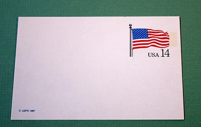 Scott #UX117 --- Stars and Stripes - Image 1 of 2