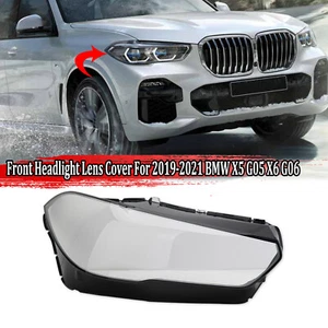 Right Front Headlight Lens Cover Shell For BMW X5 G05 X6 G06 2019 2020 2021 - Picture 1 of 12