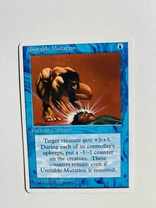 1X MTG MAGIC THE GATHERING UNSTABLE MUTATION NM-MT CARD - Picture 1 of 2