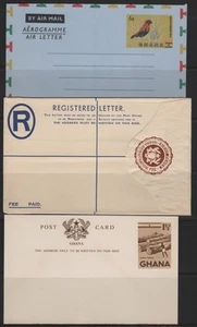 Papelería GHANA — (3) ARTÍCULOS DIFERENTES, — 1959 — COMO NUEVO - Imagen 1 de 1