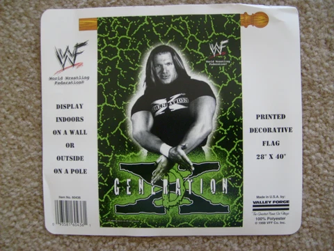NEW WWF GENERATION 28"X40" POLE FLAG Cover