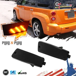 2PC Amber LED Rear Corner Side Marker Lights For 06 07 08 09 10 11 Chevrolet HHR - Bild 1 von 12