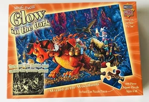 Glow In The Dark "Wizard in the Woodlands" 100 Pieces Jigsaw Puzzle NEW - Picture 1 of 4
