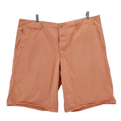 Pantalones Cortos Denim and Supply Ralph Lauren Chino Naranja y2k 100% Algodón Talla 42 Foto 1 de 4