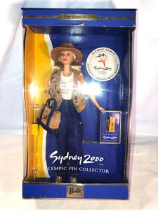 Vintage Sydney 2000 Olympische Pin Sammler Barbie in Box - Bild 1 von 7