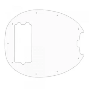 PICKGUARD EE. UU. para MUSICMAN® OLD SMOOTHIE 40th A. STINGRAY® BASS 3Ply PG WHITE WBW - Imagen 1 de 1