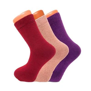 3 Pairs Women’s Thermal Wool Crew Socks – Cozy & Warm Winter Socks – Soft & Brea - Picture 1 of 29
