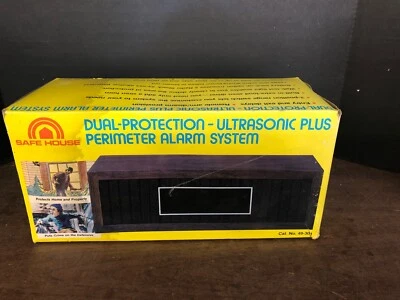 Vintage Safe House Dual-protection Ultrasonic Plus Perimeter Alarm System 49-301 - Image 1 of 4