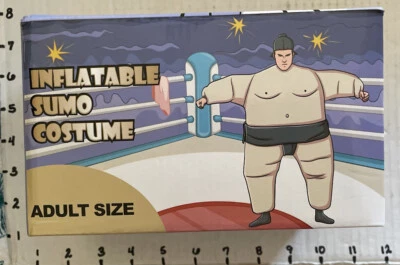 Disfraz de luchador de sumo inflable Foto 1 de 4