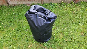 Dutch Military Issue 85 Litre Large NATO Issue Black Dry Bag/Sack - Picture 1 of 15