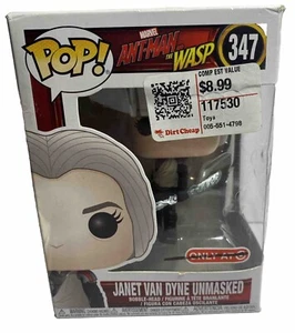 Funko Pop! Vinyl: Marvel Ant Man & Wasp - Janet van Dyne (Unmasked) Look At Pics - Picture 1 of 7