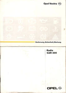 Manual de instrucciones OPEL VECTRA edición 1997 + Car 300 manual de instrucciones - Imagen 1 de 1