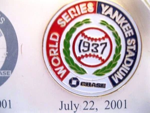  Retro 1937 New York Yankees World Series Pin by Chase!!!Yankees Retro WS Pin - Picture 1 of 2
