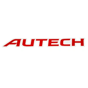 Clear-Vinyl Printed Autech Sticker Decal, 1" x 7.7" - Picture 1 of 3