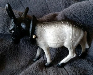 "Estatuilla de burro cabeza bobble de plástico vintage 3""H" - Imagen 1 de 4