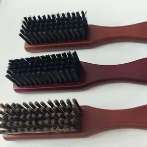 Anti Static Hairdressing Brush Wood Handle Beard Brush Barber Shop - Picture 1 of 5