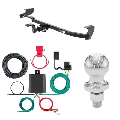 Curt Class 1 Trailer Hitch Tow Package w/ 1-7/8" Ball for Saab 9-2X Foto 1 de 4