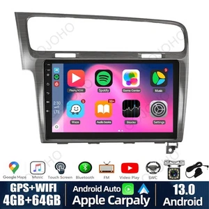 64GB Android 13 CarPlay Car Stereo Radio GPS Navi For Volkswagen Golf 2013-2017 - Picture 1 of 20