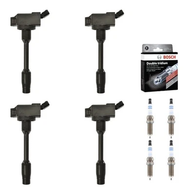 Nuevo juego de 4 bobinas de encendido y bujías BOSCH para Toyota Prius AWD-e/Prius Prime Foto 1 de 4