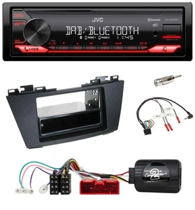 JVC Bluetooth USB DAB Lenkrad Autoradio für Mazda 5 (2010-2015) - Bild 1 von 9