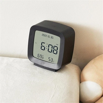 Temperature Humidity Students Snooze Home Office Digital Alarm Clock For Bedside - Image 1 of 4