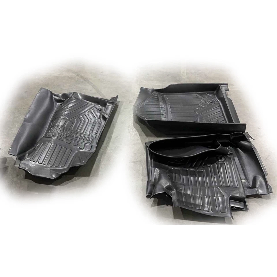 Juego de revestimiento de piso delantero y segunda fila de goma TPE para Toyota Camry 2007-2011 devolución Foto 1 de 1