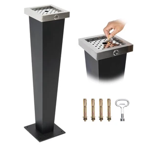 Receptáculo de basura comercial AIWFL bote de basura exterior basura de acero inoxidable - Imagen 1 de 9