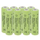 8 Pack AA Rechargeable Battery Ni-MH 600mAh 1.2V Solar Light Batteries