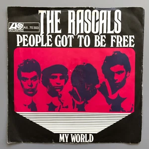 The Rascals * People got to be free * My World * Vinyl 7'' Single Germany - Bild 1 von 4