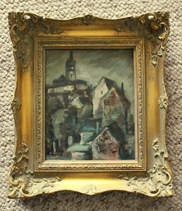 PINTURA AL ÓLEO M. VOIGT -expresionista - firmada (19)23 - Imagen 1 de 2