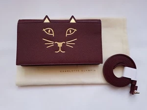 Neu Charlotte Olympia Handtasche lang Feline Purse - Bild 1 von 9