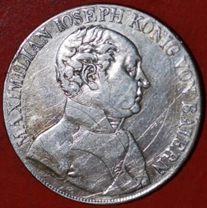 Deutschland Bayern IV Maximilian IV Ioseph 1822 Taler Silber KM#716 - Bild 1 von 3