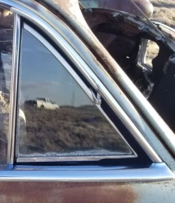 Conjunto de ventana de ala delantera de pasajero 1949 Buick Roadmaster 49 50 1950 1951 Foto 1 de 4