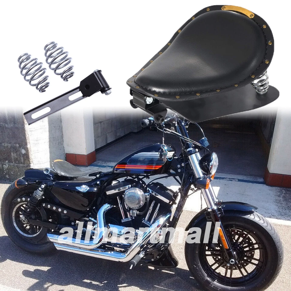Bobber Springs Mounting Solo Seat for Harley Davidson Sportster Forty Eight 48 - Image 1 of 4