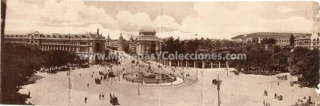 Postal de Madrid: Plaza de Castelar. Madrid - Imagen 1 de 1