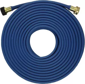 Garden Flat Soaker Hose 1/2 in x 50 ft, More Water Leakage, Heavy Duty, Metal - Picture 1 of 6