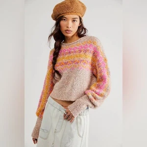 NATURAL LIFE maglione oversize abbronzato fuzzy donna TAGLIA LARGE outdoor escursionismo accogliente - Foto 1 di 6
