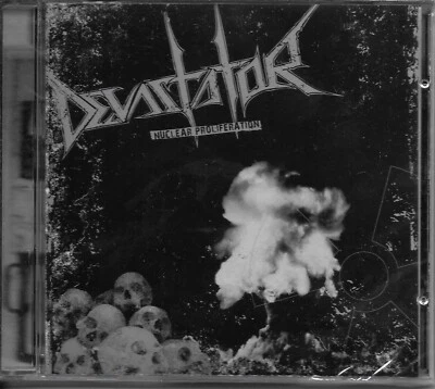 DEVASTATOR-NUCLEAR PROLIFERATION-CD-black-thrash-sabbat-abigail-absu-aura noir Foto 1 de 2