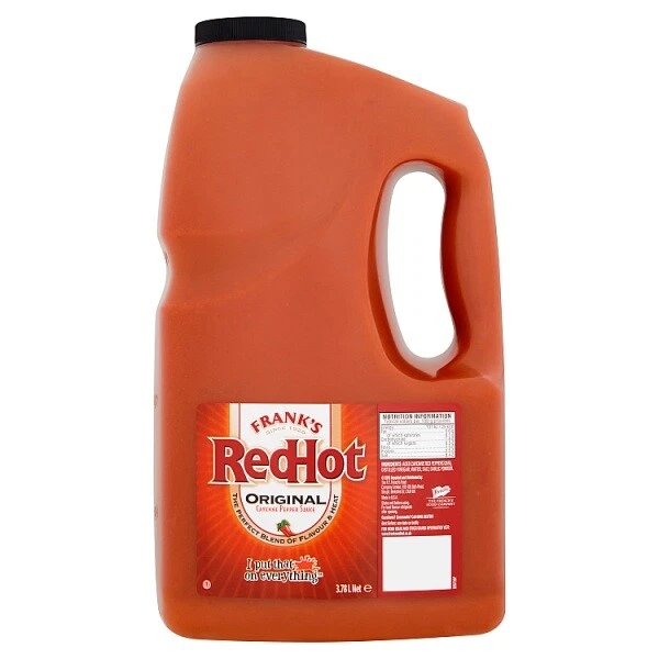 Franks RedHot Original Pepper Sauce 3,78l Kanister - Bild 1 von 4