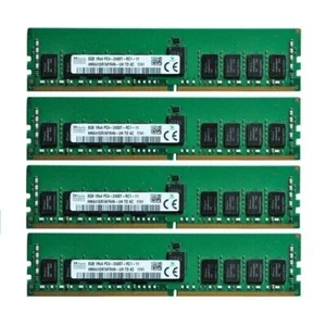SK Hynix 4x8GB 1Rx4 PC4-2400T 2400MHz 288Pin RAM ECCREG Registered Server Memory - Picture 1 of 1