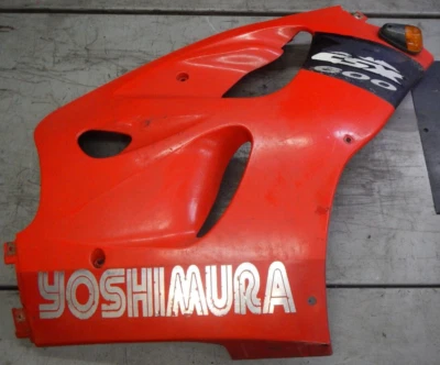 SUZUKI GSXR600 SRAD 1997-2000 OEM LADO DERECHO CUBIERTA MEDIA CARENADO CAPUCHA 94471-33E00 Foto 1 de 4