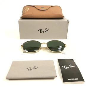 Ray-Ban Sunglasses RB3749 001/31 Havana on Gold Frames w/ Green Polarized 58 mm - Picture 1 of 17