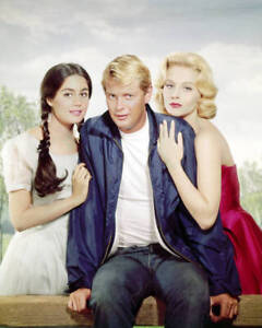 Troy Donahue as Parrish McLean Sharon Hugueny as Paige Raike and D- Old Photo
