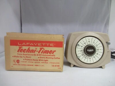 VINTAGE LAFAYETTE TECHI-TIMER, 449-E - Image 1 of 4