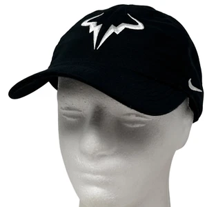 Rafael Nadal Nike Aerobill Dad Mütze Cap schwarz Heritage86 Tennis Rafa Strapback - Bild 1 von 11