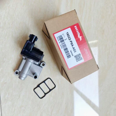 Válvula de control de aire de ralentí OEM nueva con junta 16022-P8A-A01 para Acura CL 1997-2003 Foto 1 de 4