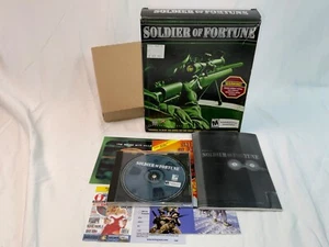 Soldier of Fortune PC 2000 Big Box Activision COMPLETE CD Manual Nuclear GHOUL - Picture 1 of 16