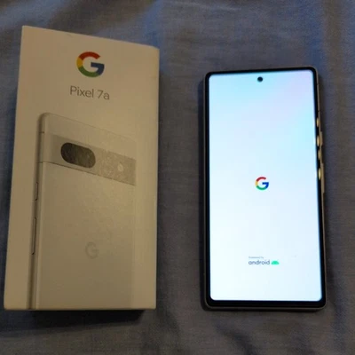 Google Pixel 7a 128GB  White Unlocked – Excellent Condition  - Image 1 of 4
